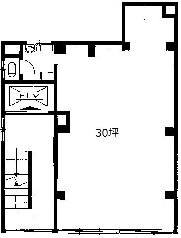 新太炉(しんたろう)ビル3F 間取り図