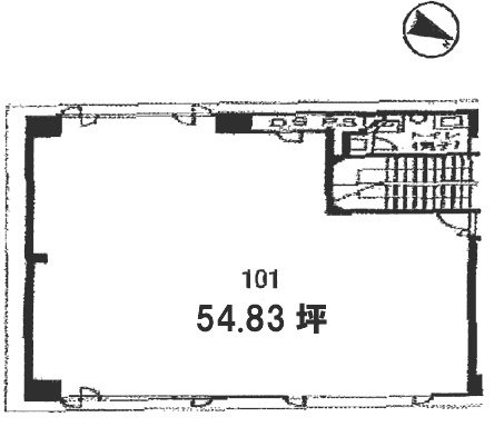 新横浜葉山第3ビル1F 間取り図