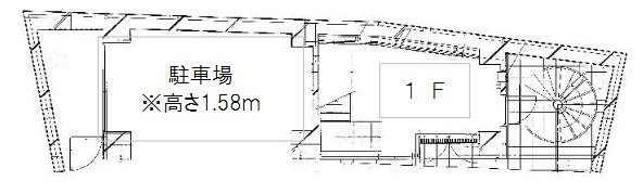 WARNERビル1F 間取り図
