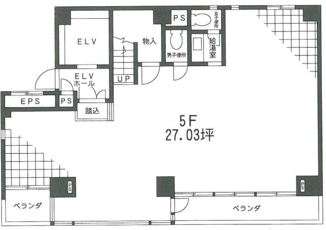 第2成瀬秋葉原ビル5F 間取り図