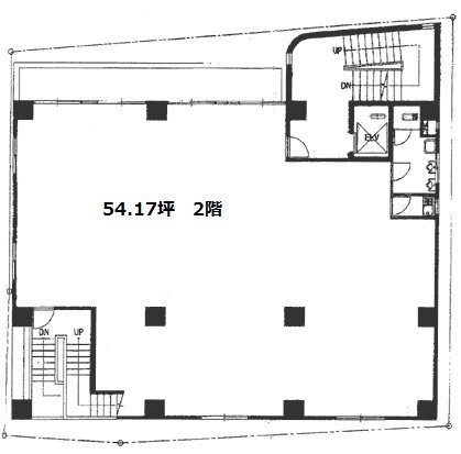 市ヶ谷リンデンビル2F 間取り図