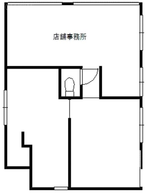 ファミールKSビル1F 間取り図