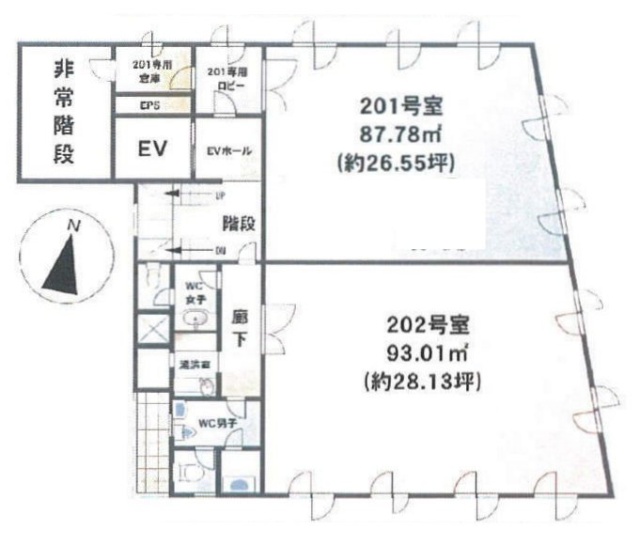 英光ビル202 間取り図
