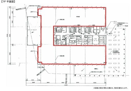 京王八王子明神町ビル7F 間取り図