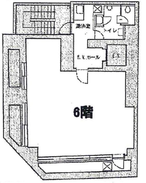 日本橋三友ビル6F 間取り図
