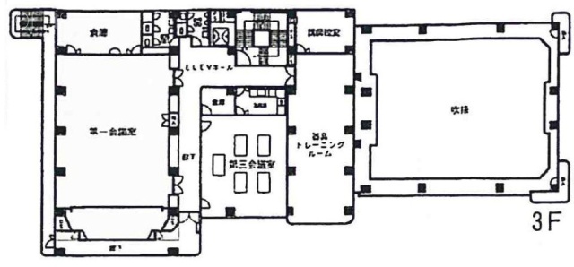 テックスクエアビル3F 間取り図