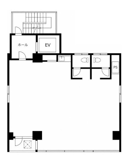 B.D.A神田小川町ビル4F 間取り図