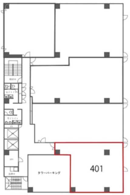 光正第2ビル401 間取り図