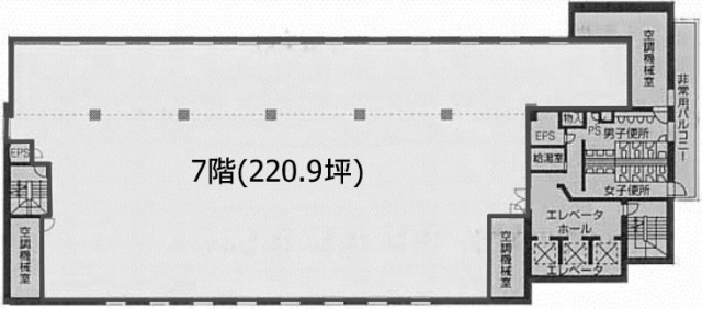 第一びる本館7F 間取り図