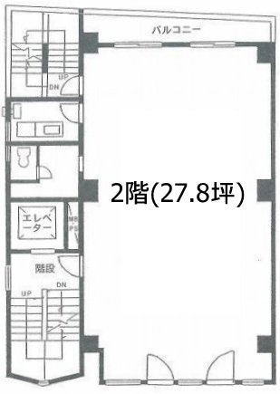 ロータリービル2F 間取り図