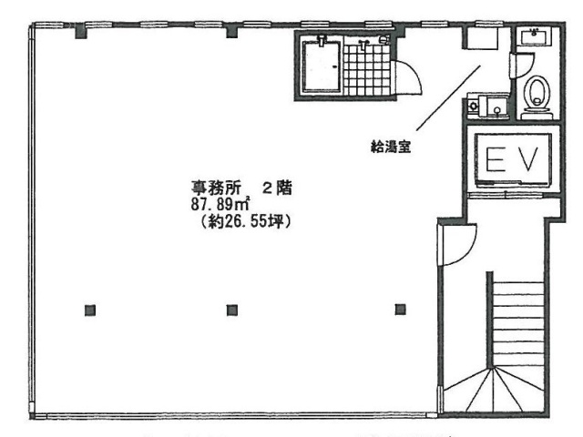 フジサンコービル2F 間取り図