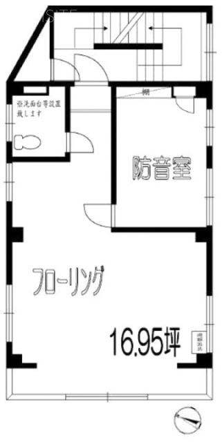 AVIWSビル3F 間取り図