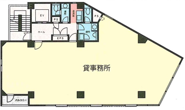 山京中央ビル3F 間取り図