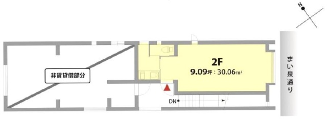 n-1 court2F 間取り図