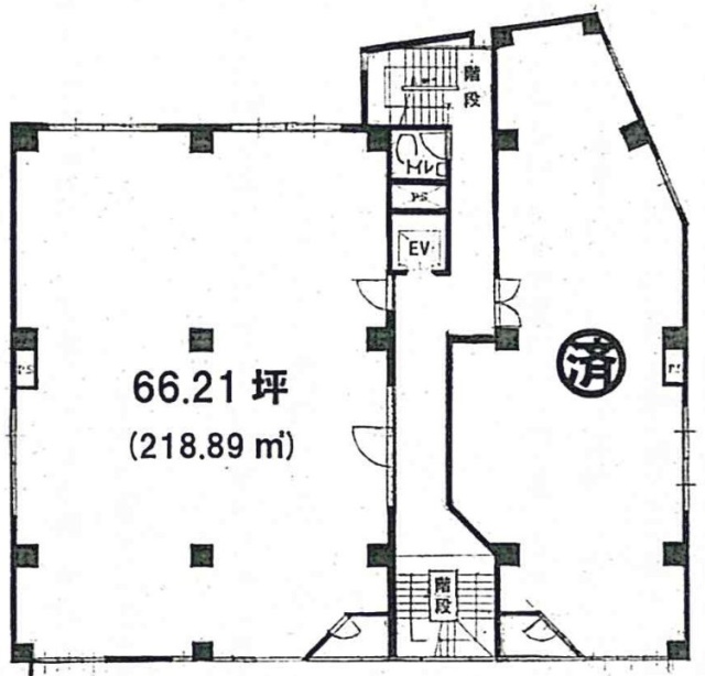 大昌第一ビルab 間取り図