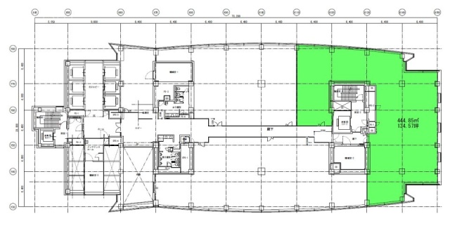 天王洲オーシャンスクエア5F 間取り図