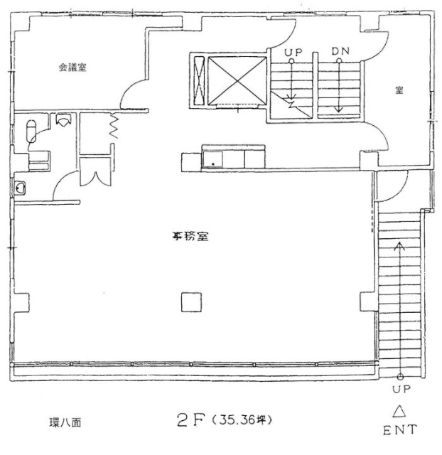 ユナイト東玉川ビル2F 間取り図