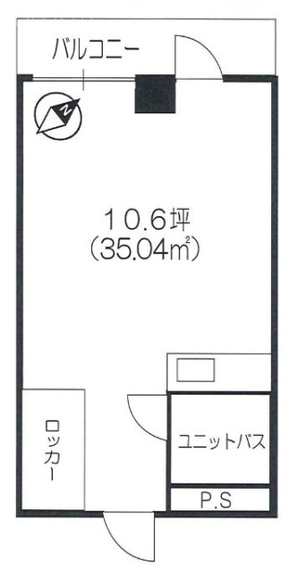 第3瑞穂ビル205 間取り図