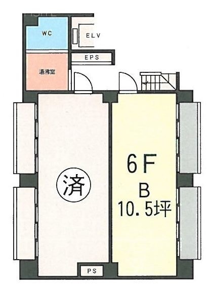 美土代(ミトシロ)ビルA 間取り図