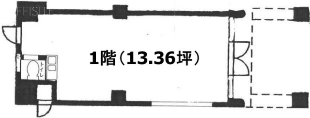 ツインタワーすみとし住吉館1F 間取り図