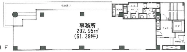 川瀬ビル1F 間取り図
