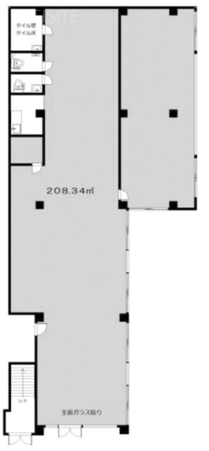 石井ビル1F 間取り図