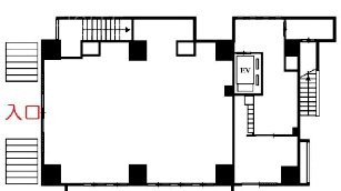 Mo・ai川崎西口1F 間取り図