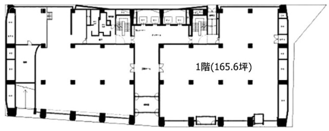 住友生命赤坂ビル1F 間取り図