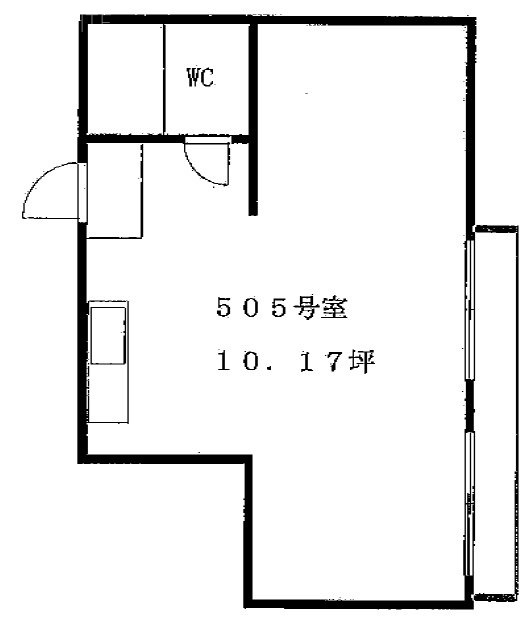 三船ビル505 間取り図