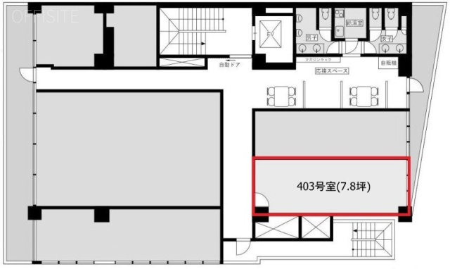 レオ新宿ビル403 間取り図