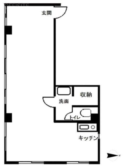 ロイヤル浅草橋301 間取り図