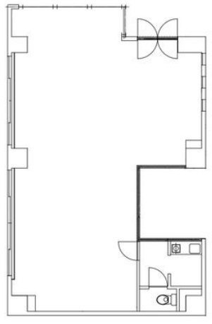 アビターレ中目黒1F 間取り図