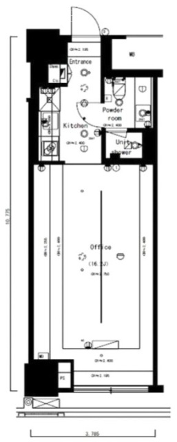 theSOHO1010 間取り図