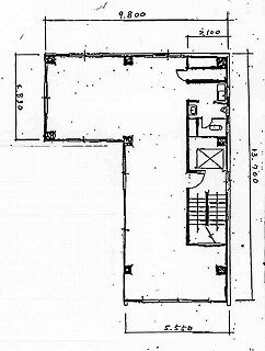 木下ビル2F 間取り図