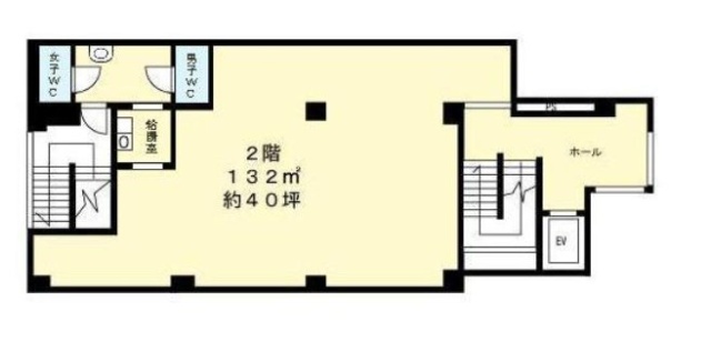 河村ビル2F 間取り図