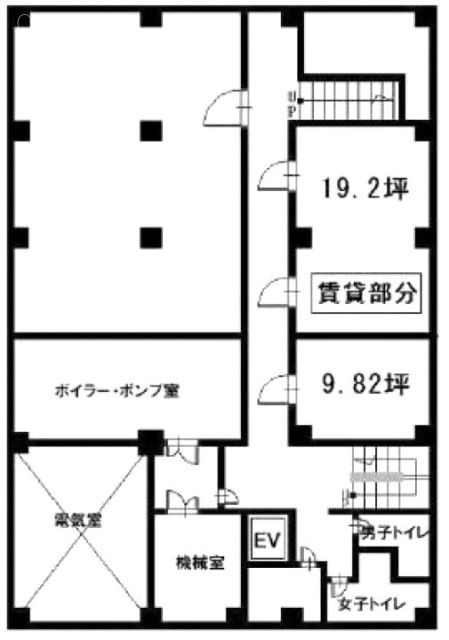 ビジョナリーⅢB1F 間取り図