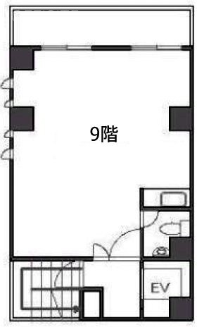 サンホワイトビル9F 間取り図