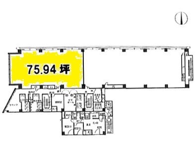 山口ビル78F 間取り図