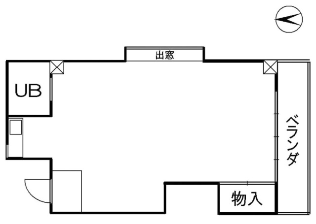 レマン南青山203 間取り図