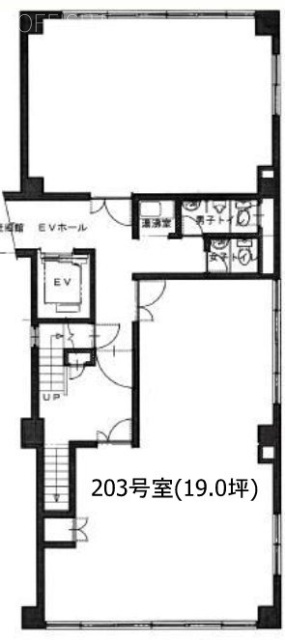 大手町宝栄ビル203 間取り図