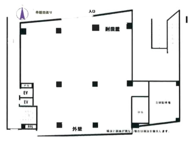 三優ビル1F 間取り図