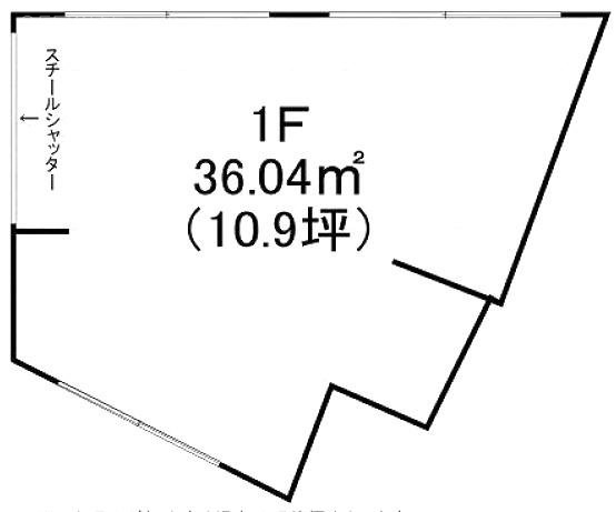 長谷部ビル1F 間取り図