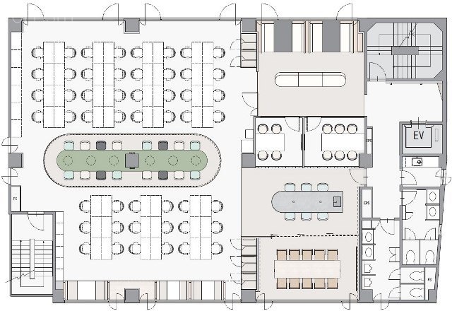 TERRACE SITE 神宮外苑4F 間取り図