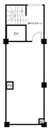 伊地知ビル1F 間取り図