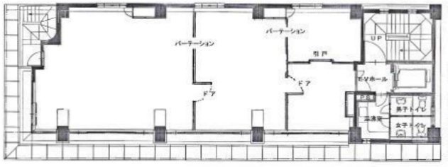 第二滝ビル8F 間取り図