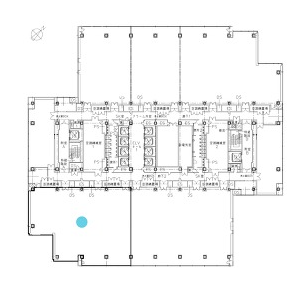 文京グリーンコートセンターオフィス17F 間取り図