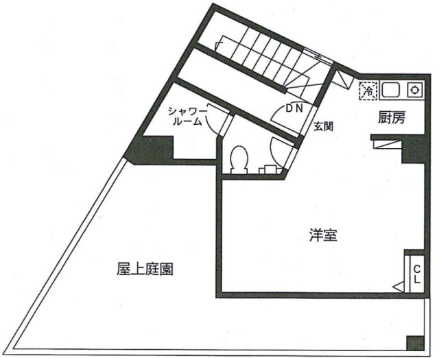 SP赤坂ビル5F 間取り図