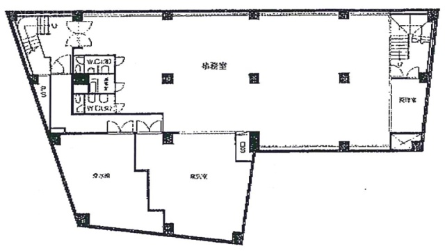 神田第4アメレックスビルB2F 間取り図