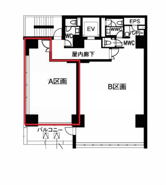 CIRCLES秋葉原駅前A 間取り図