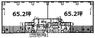 日本橋セントラルスクエア4F 間取り図